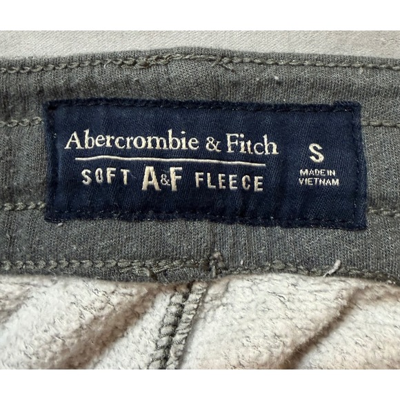 Abercrombie & Fitch Logo Grey Sweatpants Size Small | Streetwear Vibes - Picture 6 of 8